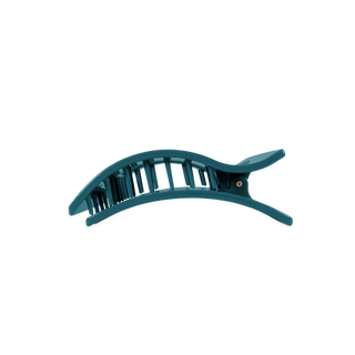 Teal With It Medium Flat Rectangle Hair Clip - Boutique Bella BellaHair Clip