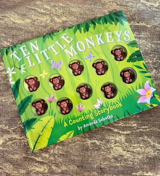 Ten Little Monkeys - Boutique Bella BellaBook