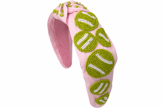 Tennis Ball Headband - Boutique Bella BellaDistress