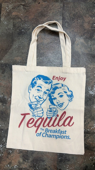 Tequila Canvas Tote - Boutique Bella BellaTote Bag