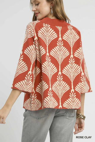 Terracotta Mist Sweater - Boutique Bella BellaSweater