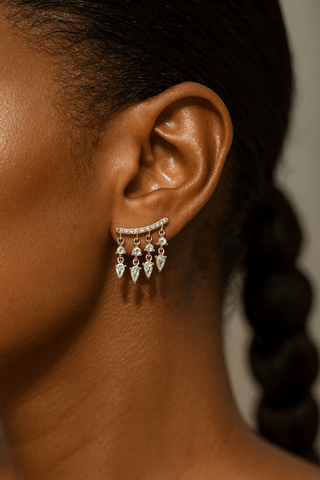 Tessa Cz Studs - Boutique Bella BellaEarring