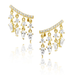 Tessa Cz Studs - Boutique Bella BellaEarring
