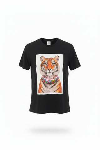 Tessa in 3D Jewels Tee - Black - Boutique Bella BellaT-Shirt