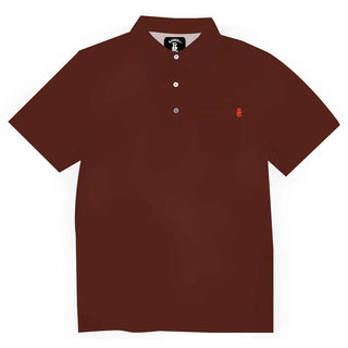 Texas Maroon Bootstitch Pocket Polo - Boutique Bella BellaMen's Shirt