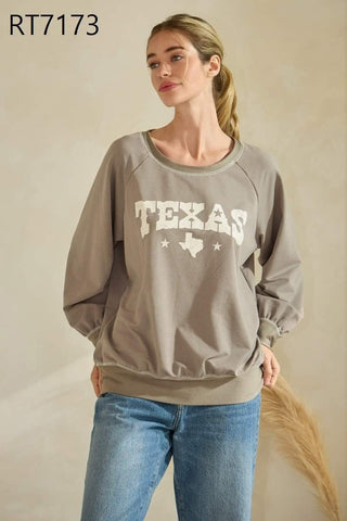 Texas Toasty Sweatshirt - Boutique Bella BellaSweatshirt