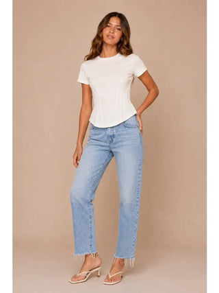 The Alice Top - Off White - Boutique Bella BellaTop