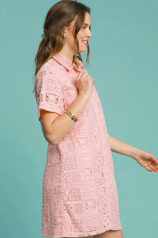 The Apricot Lace Dress - Boutique Bella BellaDRESS