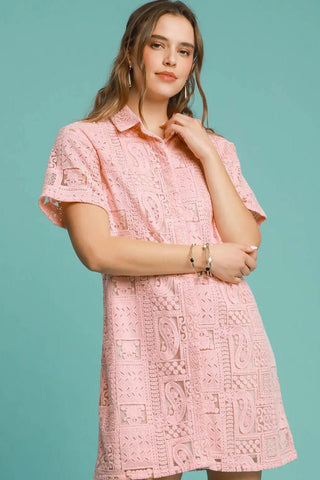 The Apricot Lace Dress - Boutique Bella BellaDRESS