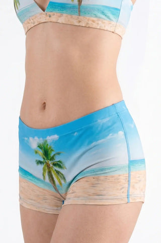 The Beach Please Boyshort - Boutique Bella BellaUnderwear