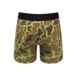 The Chameleon Duck Camo Men's Underwear - Boutique Bella Bellaboxer briefs
