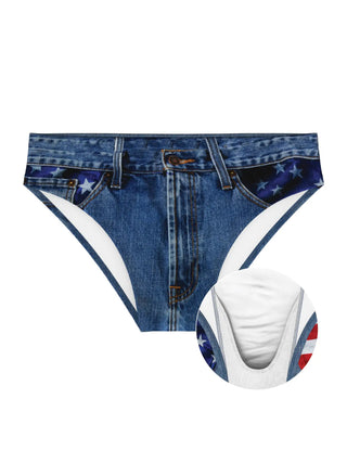 The Chattahoochee Daddy Swim Briefs - Boutique Bella BellaSwim briefs