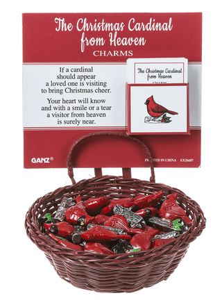 The Christmas Cardinal from Heaven Charms - Boutique Bella Bella