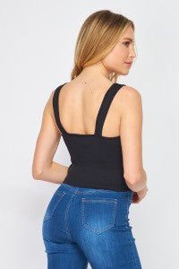 The Close Fit Crop - Black - Boutique Bella BellaActive Wear Top
