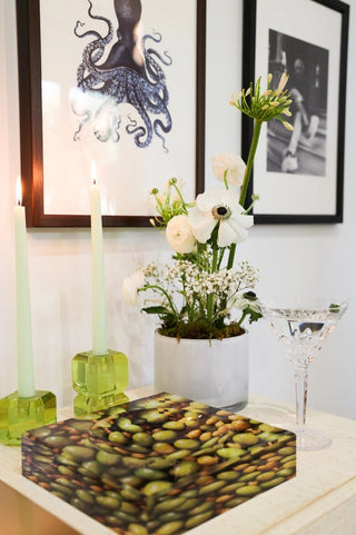 The Color Connect Large Olive Acrylic Catchall Dish - Boutique Bella BellaTray