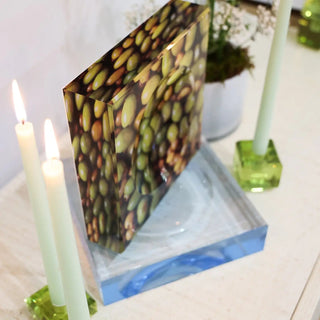 The Color Connect Large Olive Acrylic Catchall Dish - Boutique Bella BellaTray