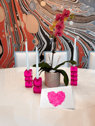 The Color Connect Stackable Resin Candle Holders - Boutique Bella BellaCandle Holder