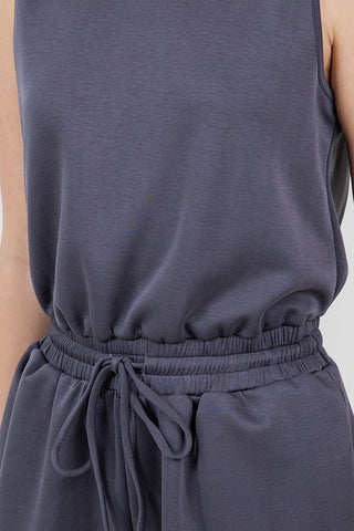 The Comfy Code Romper - Graphite - Boutique Bella BellaRomper