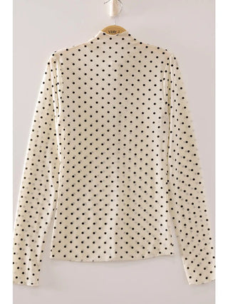 The Dot Society Sheer Top - Boutique Bella BellaTop