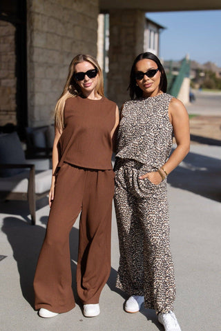 The Earhart Pants, Leopard - Boutique Bella BellaPants