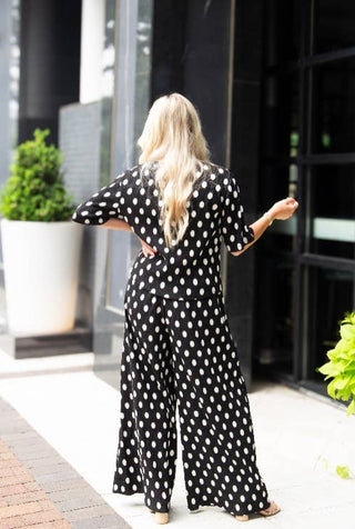 The Earhart Pants, Polka Dot - Boutique Bella BellaPANTS