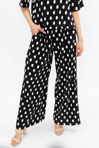 The Earhart Pants, Polka Dot - Boutique Bella BellaPANTS