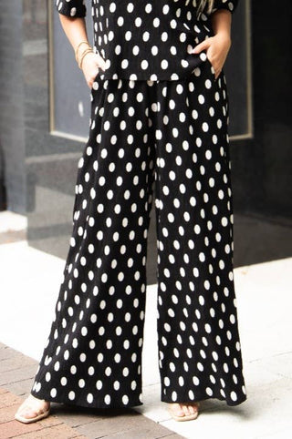 The Earhart Pants, Polka Dot - Boutique Bella BellaPANTS