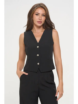 The Eleanor - Black - Boutique Bella BellaVest
