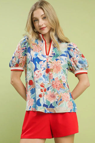 The Floral Canopy Top - Boutique Bella Bellablouse