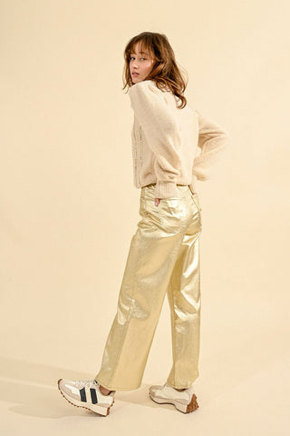 The Gold Rush Pants - Boutique Bella BellaPants