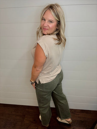 The High Wasted Olives - Boutique Bella BellaPants