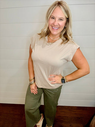 The High Wasted Olives - Boutique Bella BellaPants