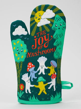 The Joy Of Mushrooms Oven Mitt - Boutique Bella BellaOven Mitt