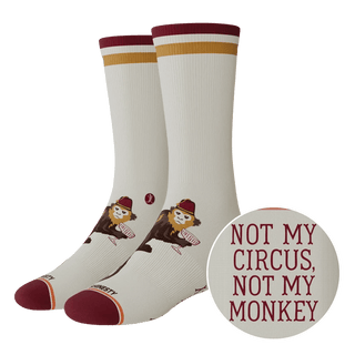 The Jungle Juice Circus Monkey Heel Hammock™ Crew Socks - Boutique Bella BellaWomen's Socks