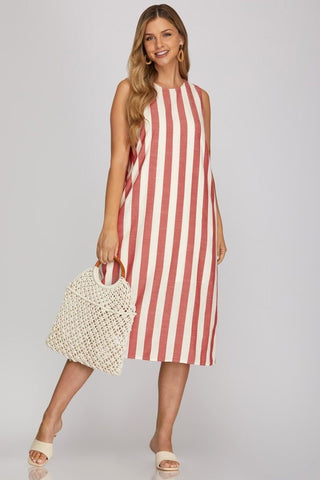 The Modi Stripe Dress - Boutique Bella BellaDress