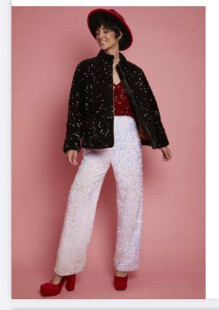 The Onyx Sequin Storm - Boutique Bella BellaJacket