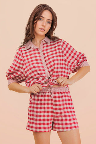 The Picnic Short Set - Boutique Bella BellaSets