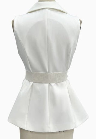 The Quiet Power Vest - Boutique Bella BellaTop