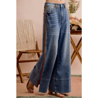 The Retro Revival Wide-Leg Jeans - Boutique Bella BellaJeans