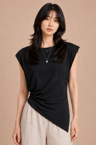 The Riley Top - Black - Boutique Bella BellaTop