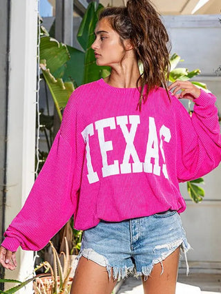 The Texas Chill - Boutique Bella BellaSweatshirt