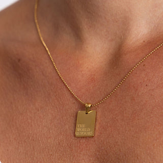 The World Is Yours Necklace - Boutique Bella BellaNecklace
