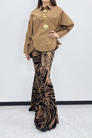 The Zebra Flare Pants - Boutique Bella BellaPants