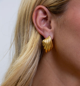 Theo Statement Stud - Boutique Bella BellaEarring