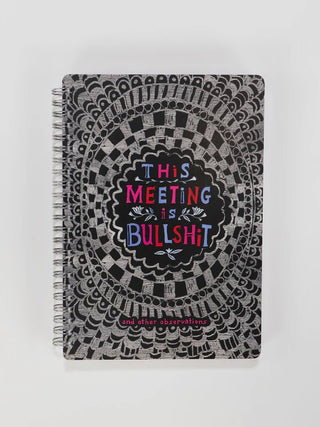 This Meeting is Bullsh*t - Boutique Bella BellaNotebook