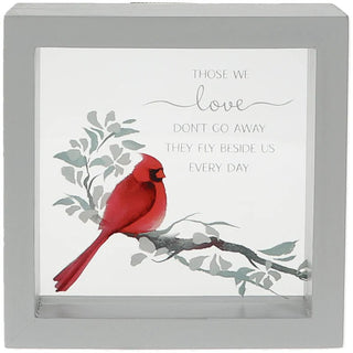 Those We Love 5" x 5" Framed Glass Plaque - Boutique Bella Belladecor
