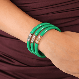 Three Kings All Weather Bangles® (AWB®) - Kelly - Boutique Bella BellaBangles