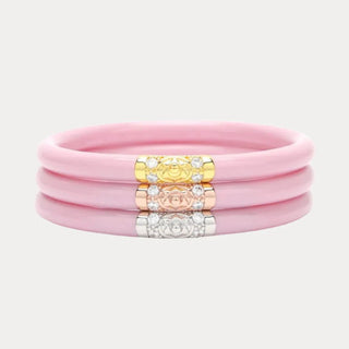 Three Kings All Weather Bangles® (AWB®) - Pink - Boutique Bella BellaBangles