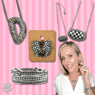 Three piece silver and rhinestone bracelet set - Boutique Bella BellaBracelets