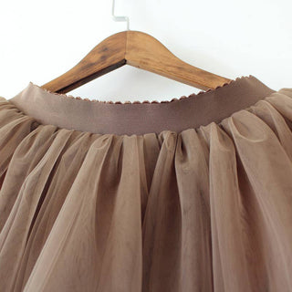 Tiered Tulle Tutu Mini Skirt - Boutique Bella BellaSkirt